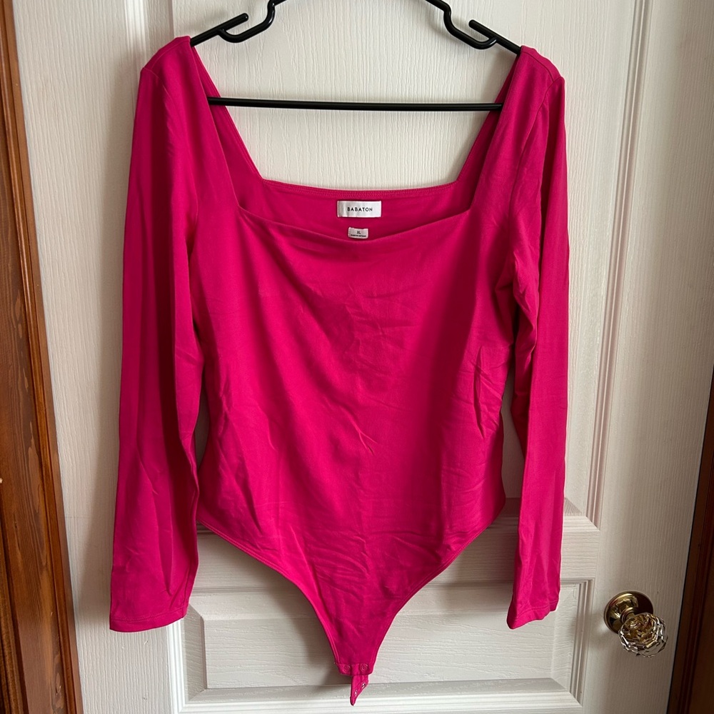 Babaton Fuchsia Bodysuit